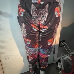 Galaxy Pizza Cat sweats
